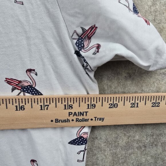 Denim & Flower Ricky Singh Flamingo Print T-Shirt - Picture 10 of 10